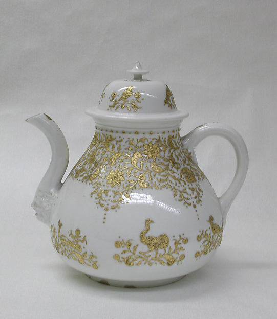 Teapot with cover (part of a service) by Meissen Manufactory, The Metropolitan Museum of Art